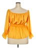 River Island Yellow 3/4 Sleeve Blouse Size 18 - photo 2
