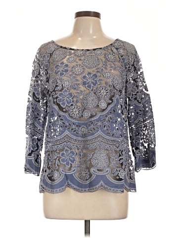 HD in Paris 3/4 Sleeve Blouse (view 1)