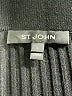 St. John Solid Black Formal Skirt Size L - photo 4