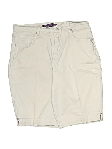 Gloria Vanderbilt Khaki Shorts (view 1)