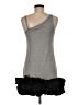 Twelve by Twelve Gray Casual Dress Size M - photo 2