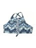 No Boundaries Paisley Blue Swimsuit Top Size S - photo 1