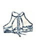 No Boundaries Paisley Blue Swimsuit Top Size S - photo 2