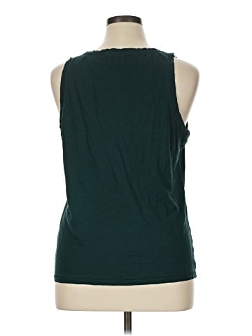 Madewell Whisper Cotton V-Neck Tank (view 2)