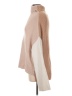 Miracle Color Block Tan Turtleneck Sweater Size S - photo 5