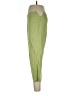 Unbranded 100% Linen Solid Green Linen Pants Size 6 - photo 5