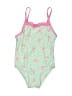 Floatimini Hearts Green One Piece Swimsuit Size 2T - photo 1