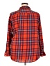 Mossimo Supply Co. Plaid Orange Long Sleeve Button-Down Shirt Size XXL - photo 2