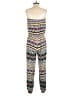 Wyatt 100% Polyester Print Purple Jumpsuit Size S - photo 2