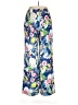 J. McLaughlin 100% Tencel Tropical Blue Casual Pants Size 12 - photo 2