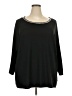 89th & Madison Black 3/4 Sleeve Top Size 3X - photo 1