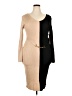 Almost Famous Color Block Tan Casual Dress Size 2X - photo 1