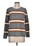 Pinque Stripes Gray Pullover Sweater Size L - photo 1