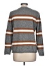 Pinque Stripes Gray Pullover Sweater Size L - photo 2