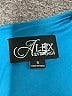 Alex Evenings Blue 3/4 Sleeve Top Size S - photo 7