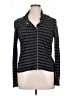 Caslon 100% Cotton Stripes Gray Jacket Size XL - photo 1