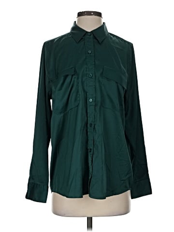 Equipment Long Sleeve Button-Down Shirt (view 1)