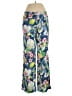 J. McLaughlin 100% Tencel Tropical Blue Casual Pants Size 12 - photo 1