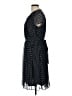 JBS 100% Polyester Polka Dots Black Casual Dress Size 10 - photo 5