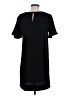 Madewell Solid Black Casual Dress Size XS - photo 2