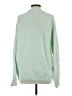 Tibi Solid Green Turtleneck Sweater Size S - photo 2