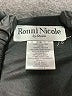 Ronni Nicole 100% Polyester Floral Black Cocktail Dress Size 6 - photo 7