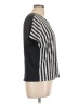 MICHAEL Michael Kors Stripes Silver Short Sleeve Top Size L (petite) - photo 4