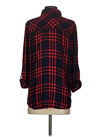 Black Label by C'est Toi Long Sleeve Button-Down Shirt (view 2)