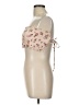 Xhilaration Ivory Sleeveless Blouse Size L - photo 5