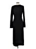 BCBGeneration Solid Black Cocktail Dress Size L - photo 2