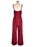 Raga Solid Burgundy Jumpsuit Size M - photo 2