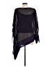 Le Bos 100% Polyester Purple Long Sleeve Blouse Size 10 - photo 2