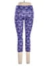 Scorpio Sol Argyle Purple Leggings Size M - photo 2