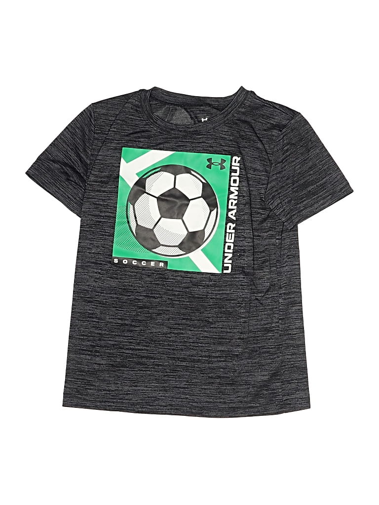 Pre-owned Under Armour Kids' Active T-shirt In Gray