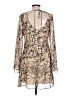 B. Darlin 100% Polyester Animal Print Tan Cocktail Dress Size 11 - 12 - photo 2