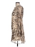 B. Darlin 100% Polyester Animal Print Tan Cocktail Dress Size 11 - 12 - photo 5