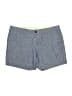 Merona 100% Cotton Chevron-herringbone Blue Shorts Size 8 - photo 1