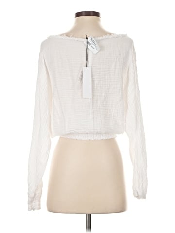 Red Haute Long Sleeve Blouse (view 2)
