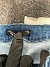 Simply Vera Vera Wang Solid Blue Jeans Size 14 - photo 4