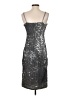 Forever 21 Metallic Silver Cocktail Dress Size S - photo 2