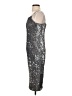 Forever 21 Metallic Silver Cocktail Dress Size S - photo 5