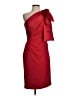 Betsy & Adam Red Cocktail Dress Size 2 - photo 1