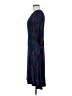 Leota Chevron-herringbone Blue Casual Dress Size M - photo 5