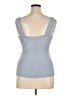 Halogen Blue Sleeveless Top Size XL - photo 2