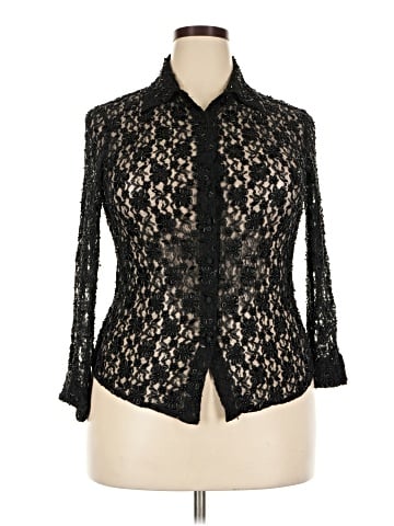 Chico's Design 3/4 Sleeve Blouse (view 1)