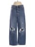 Levi's Graphic Blue Jeans Size 27 waist - photo 1
