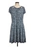 MICHAEL Michael Kors Hearts Blue Casual Dress Size XL - photo 1