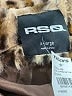 RSQ 100% Polyester Animal Print Brown Faux Fur Jacket Size XL - photo 6