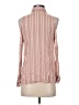 Forever 21 Pink Sleeveless Button-Down Shirt Size S - photo 2