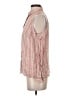 Forever 21 Pink Sleeveless Button-Down Shirt Size S - photo 5